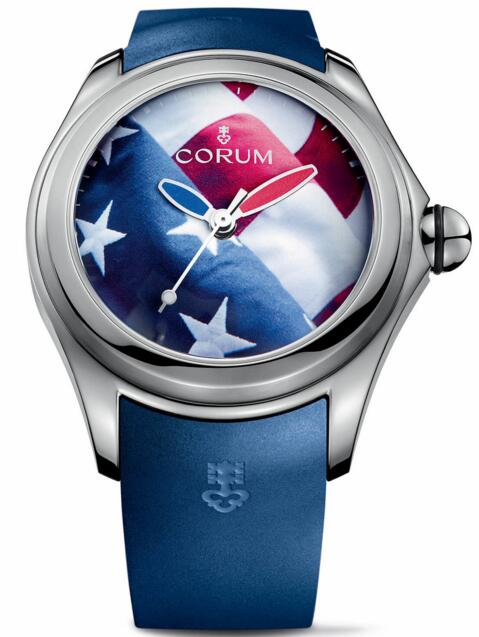 Replica Corum Bubble L403 / 03247 - 403.101.04 / 0373 US01 Flag USA watch